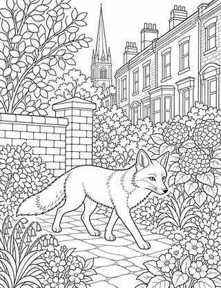 Detailed colouring page of St Paul'S Cathedral Dome
