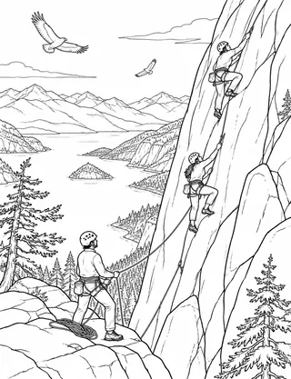 Detailed colouring page of Squamish_02